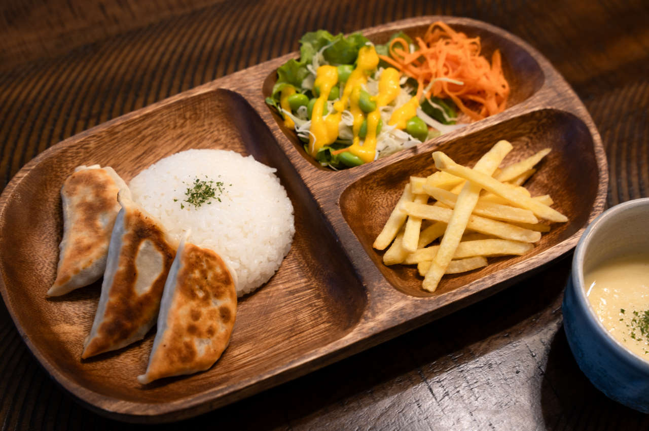 Gyoza plate (kids menu)